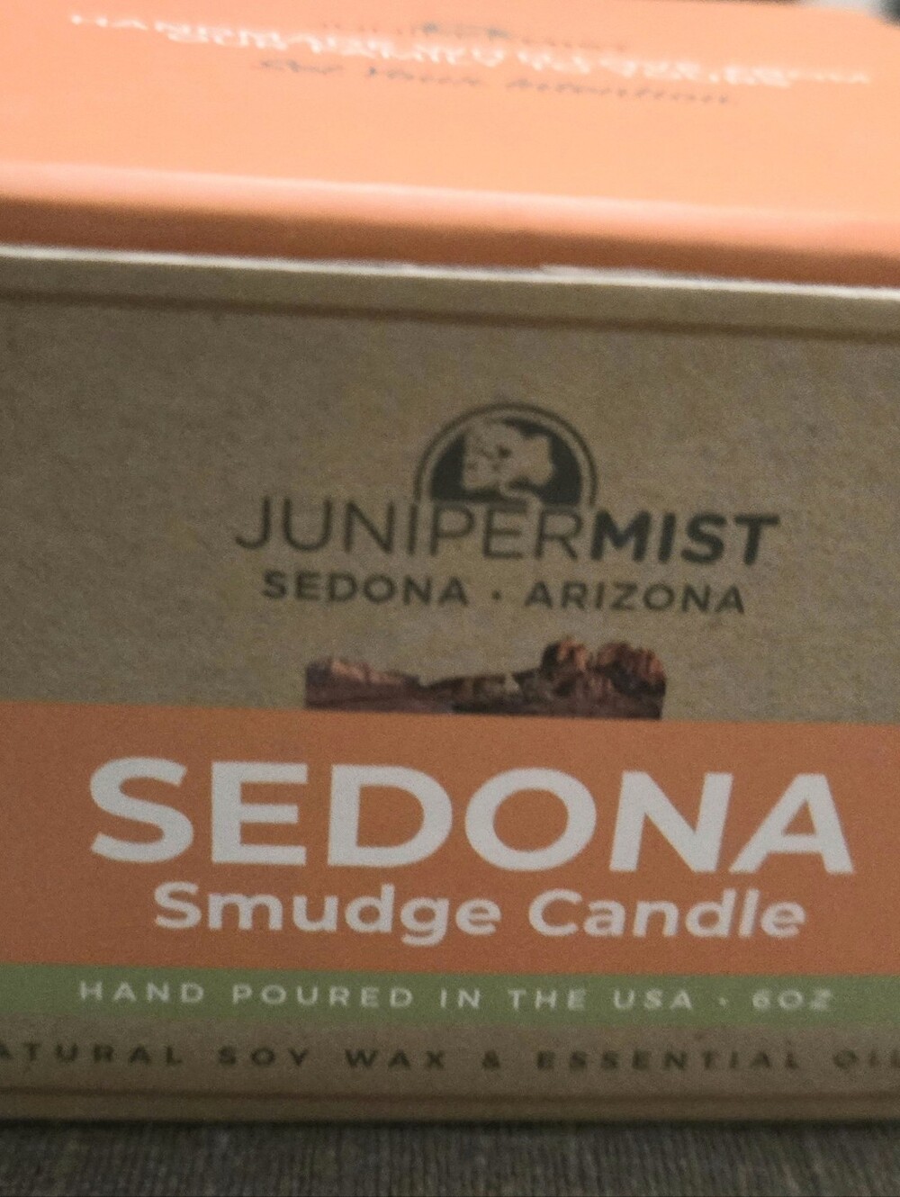 NWT Juniper MIST SMUDGE CANDLE CRUELTY FREE